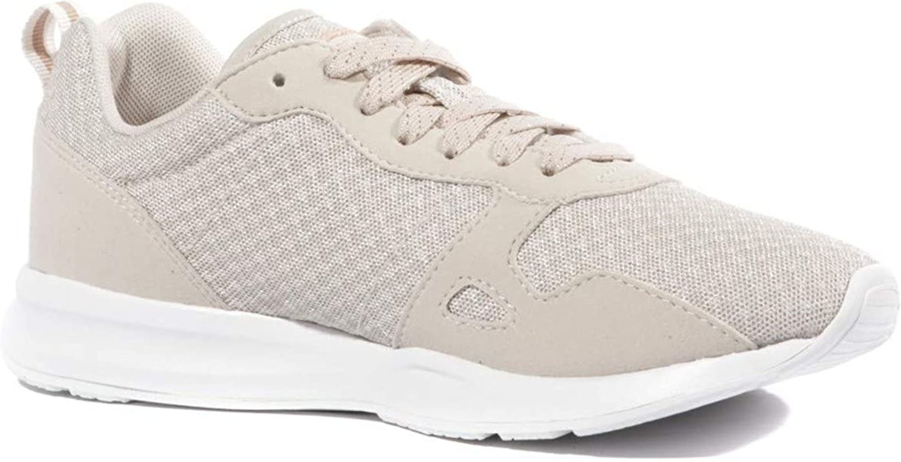 Le Coq Sportif LCS R600 Feminine Mesh Womens Beige Trainer