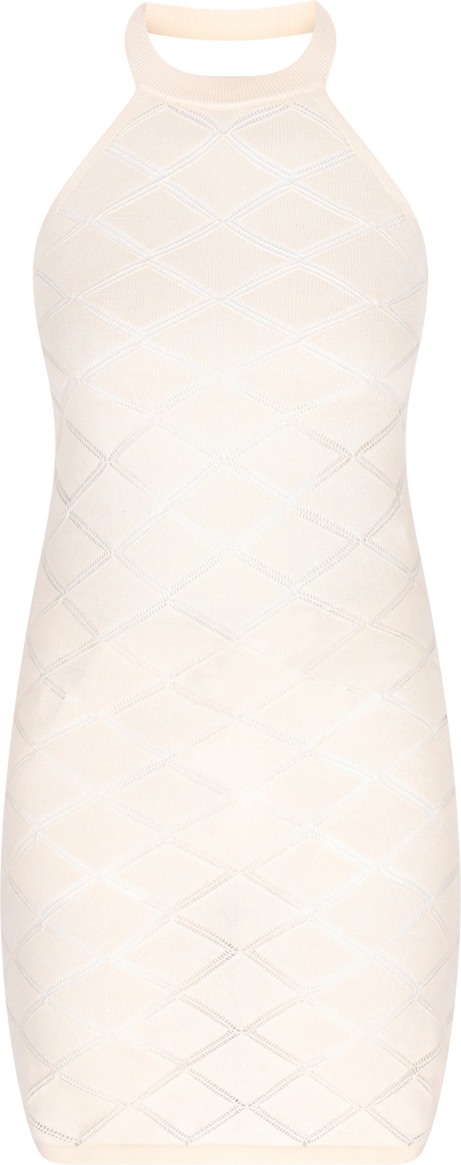 IZIA Kleid Frauen Creme