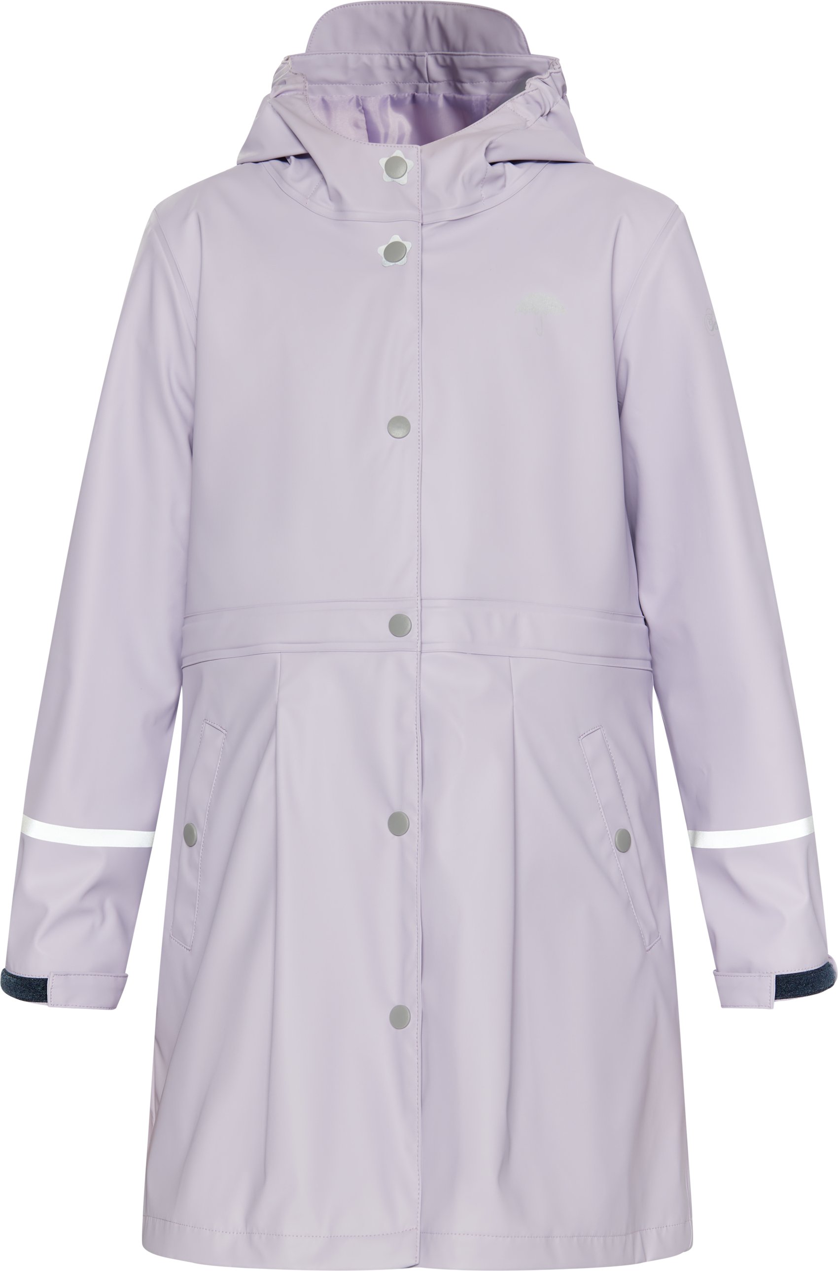 Schmuddelwedda Regenmantel aus recyceltem Polyester Mädchen Pastelllavendel