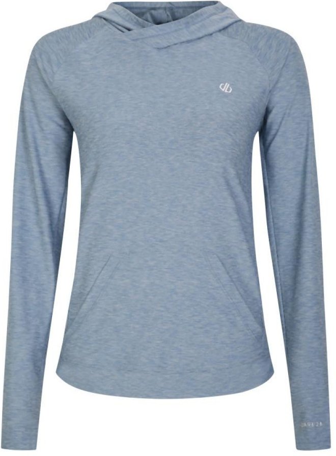 Dare 2B Damen Kapuzenpullover Sprint City besonders leicht (Regen Gewaschenes Blau meliert)