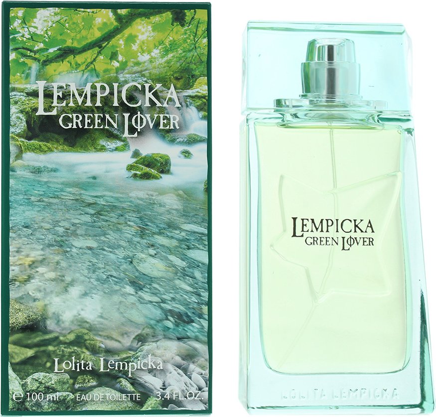 Lolita Lempicka Green Lover Eau de Toilette 100ml Spray For Him