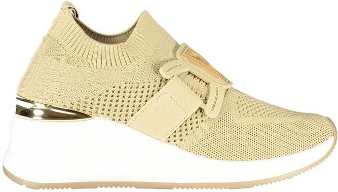 Laura Biagiotti Beiger Polyurethan Damen Sneaker