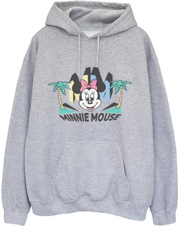 Disney - "Minnie MM Palm" Kapuzenpullover für Damen (Grau)