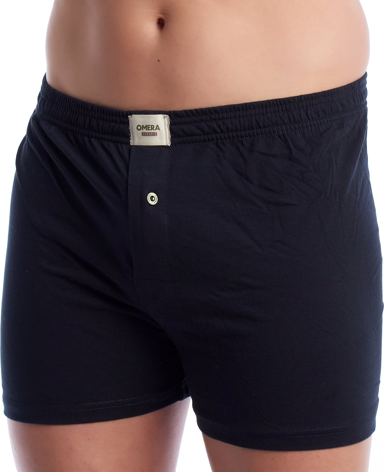 Herren Bio-Baumwoll-Boxershorts mit Knopf 2012