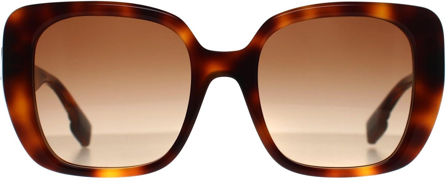 Burberry BE4371 331613 leichte havannabraune Sonnenbrille mit Farbverlauf
