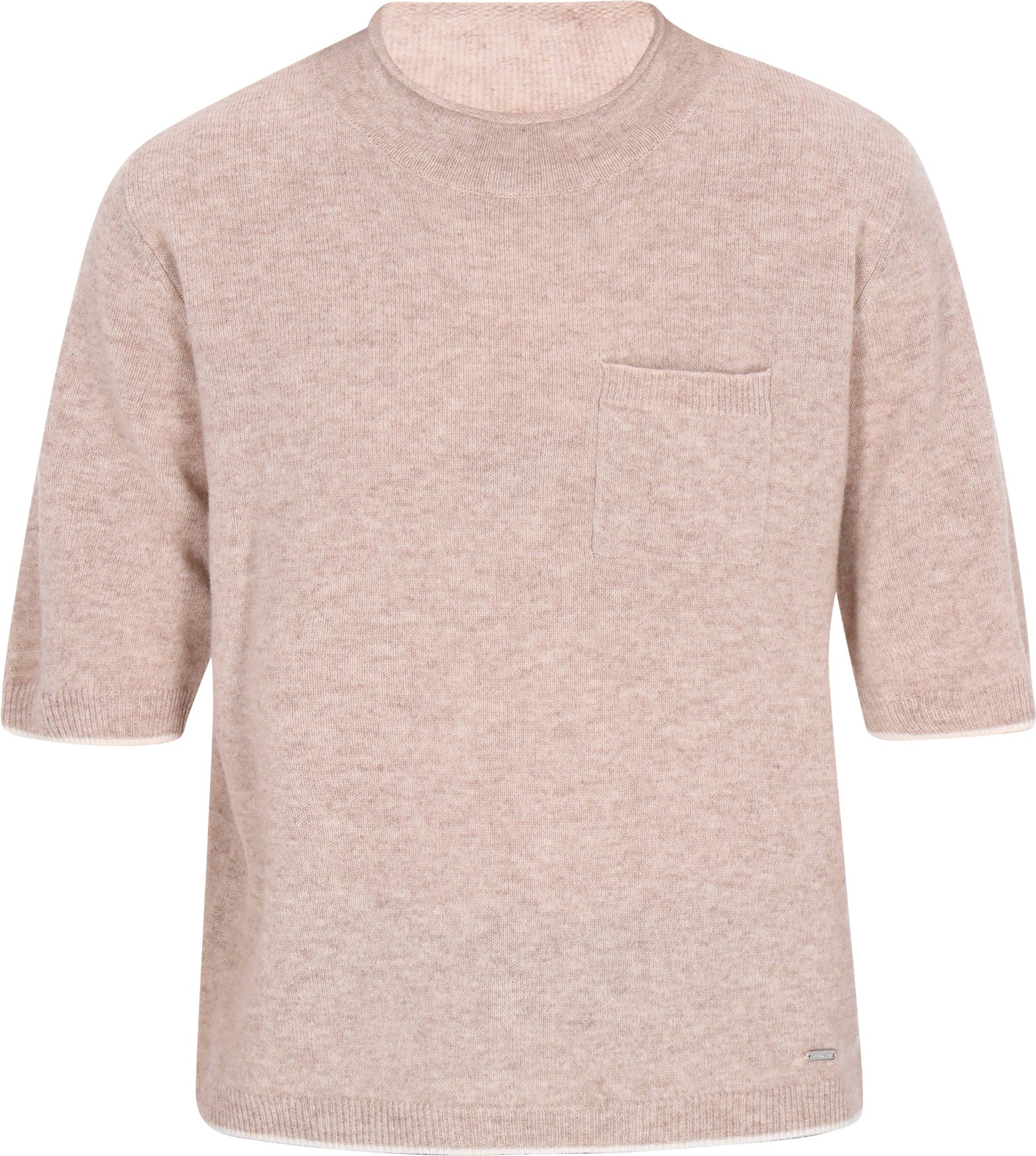 Dreimaster Pullover Frauen Steinmeliert