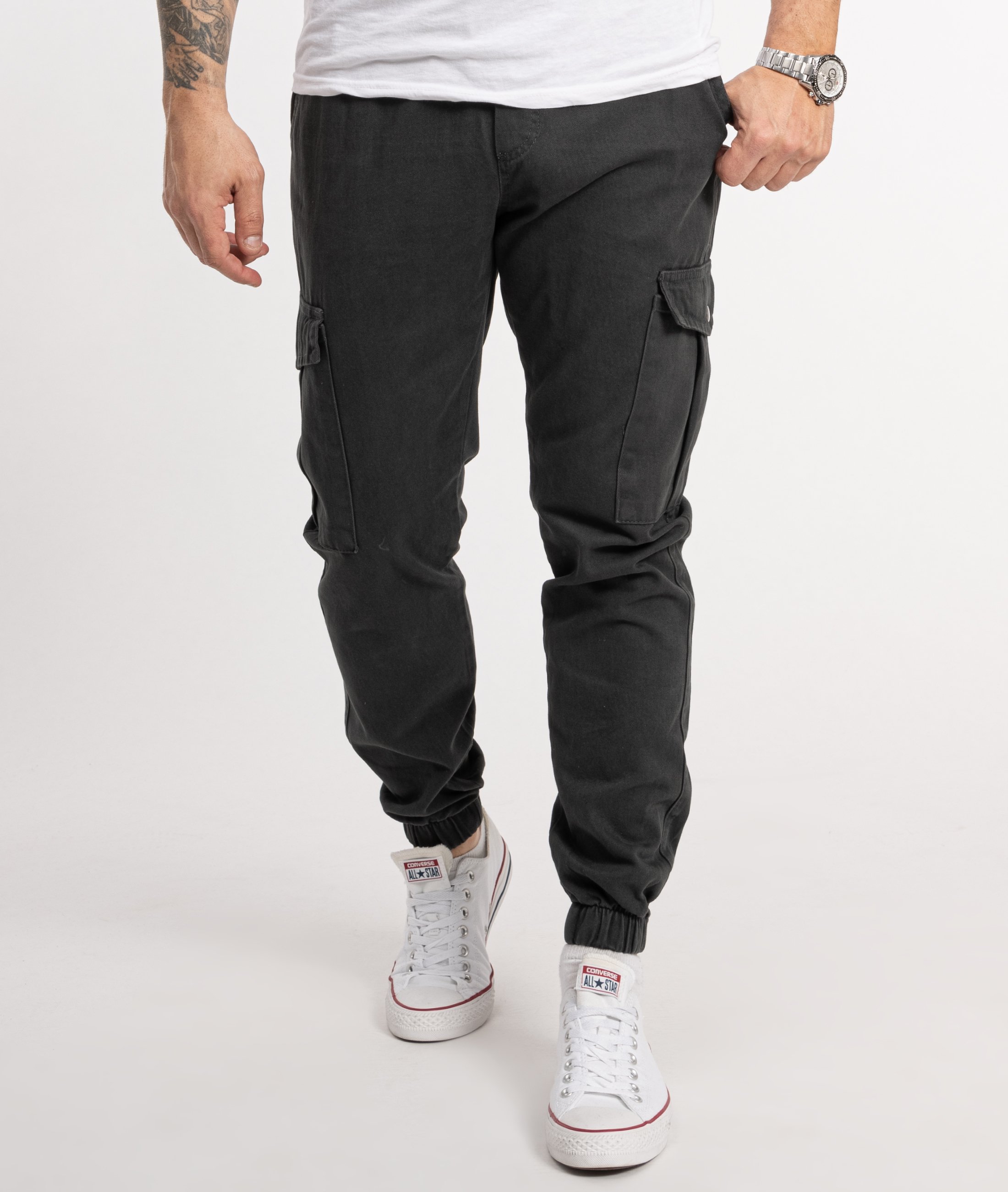 Thumbnail - Rock Creek Cargohose Dunkelgrau