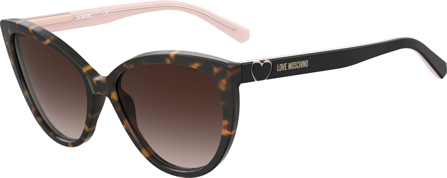 Love Moschino Damen-Sonnenbrillen 57/17/140 mm Acetat