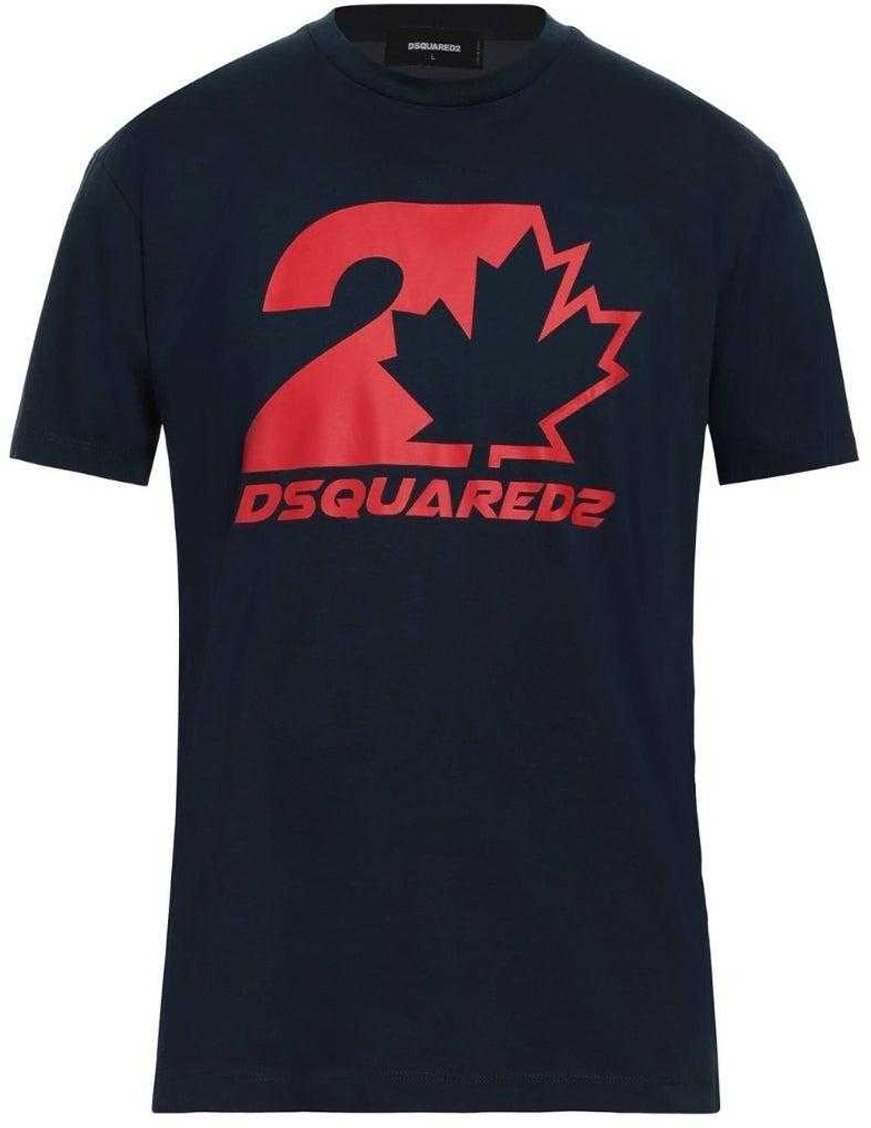 DSquared2 - T-Shirt für Herren/Damen Unisex, "Cool Fit" (Dunkel-Marineblau)