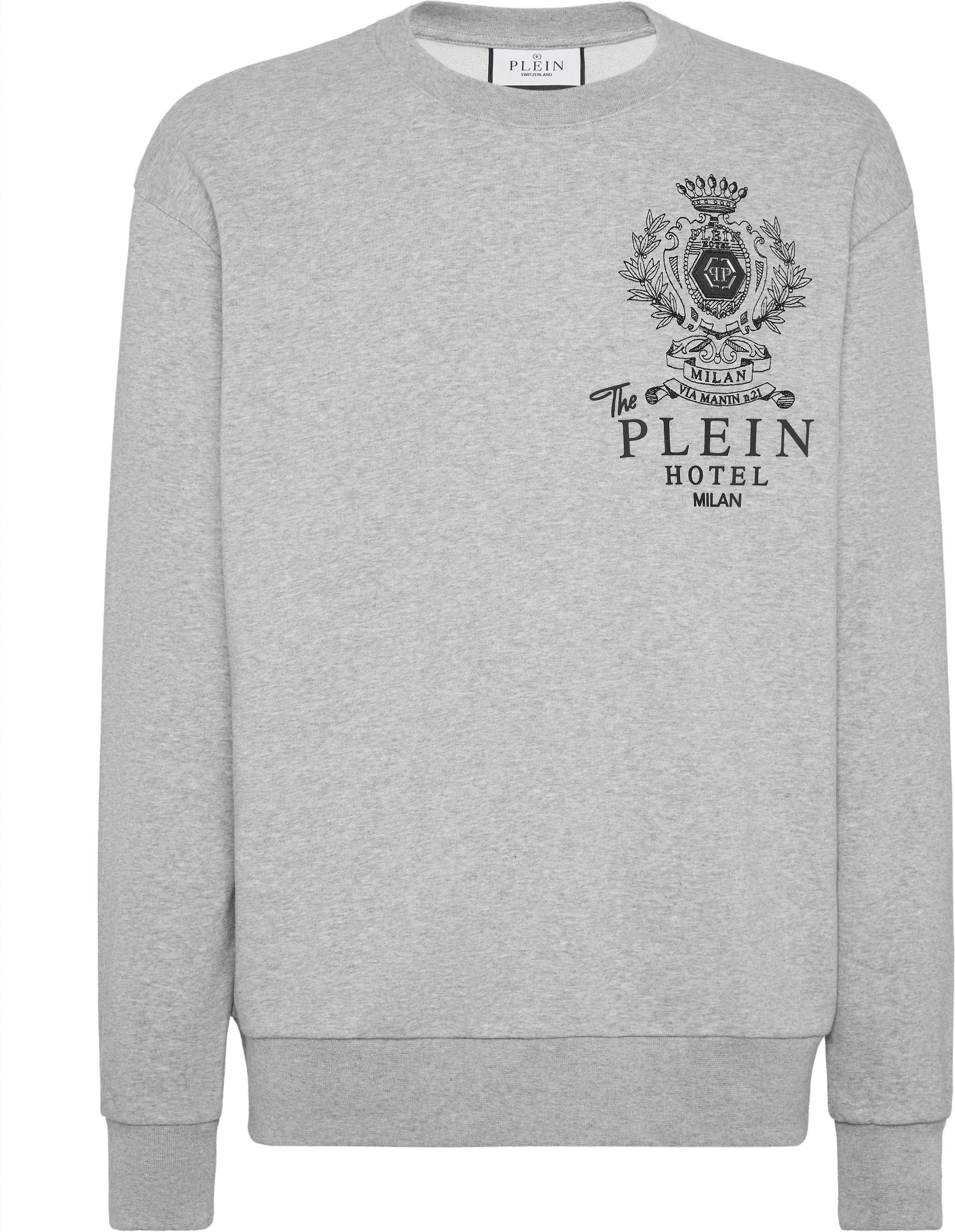 Fleece Round Neck Sweatshirt Plein Hotel