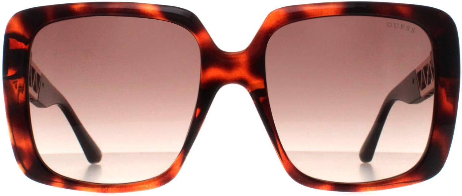 Thumbnail - Guess Square Womens Dunkle Havanna Braun Gradient GU7689