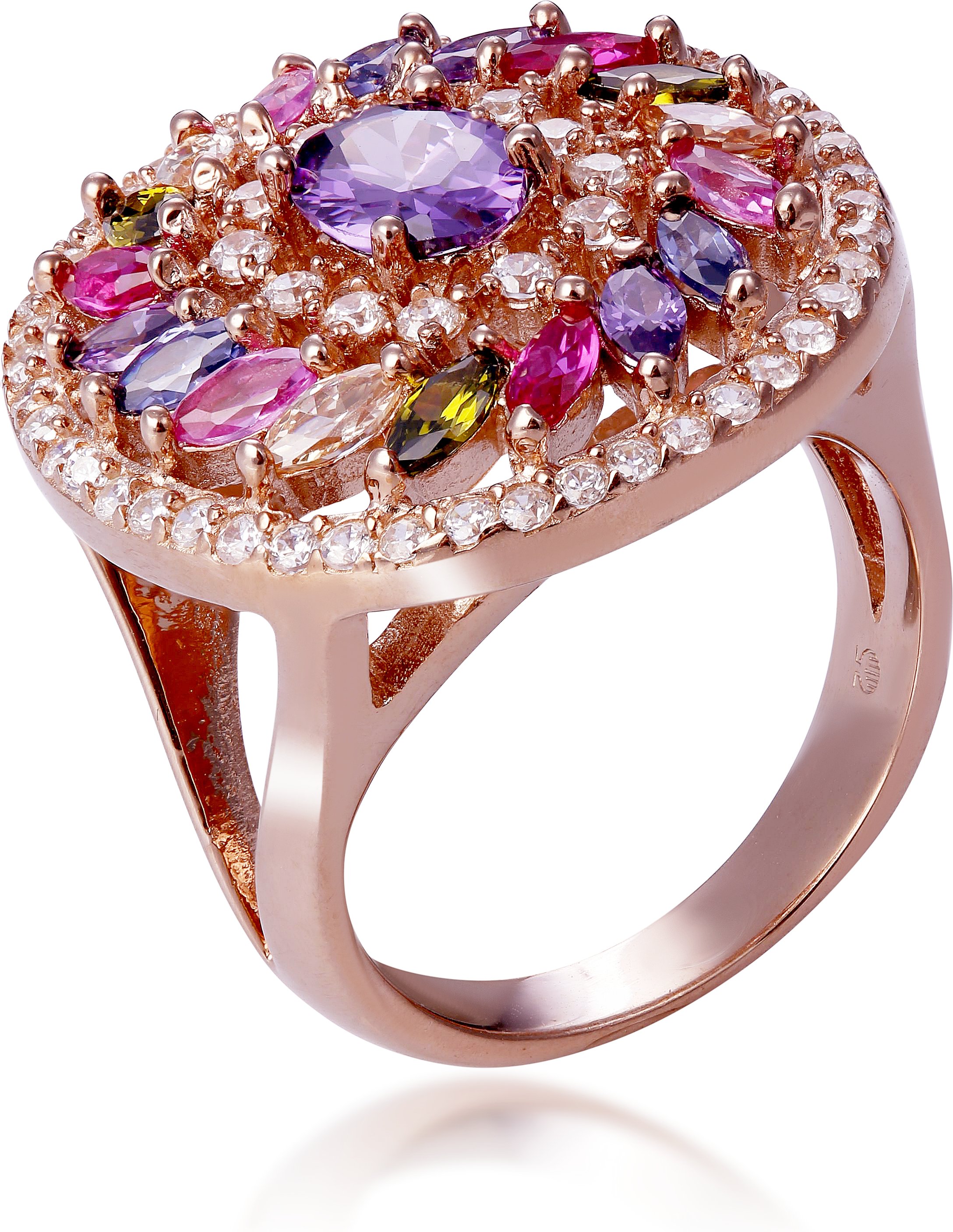 Orphelia Damen-Ring Sterling-Silber 925, Rosé ZR-7428/RG