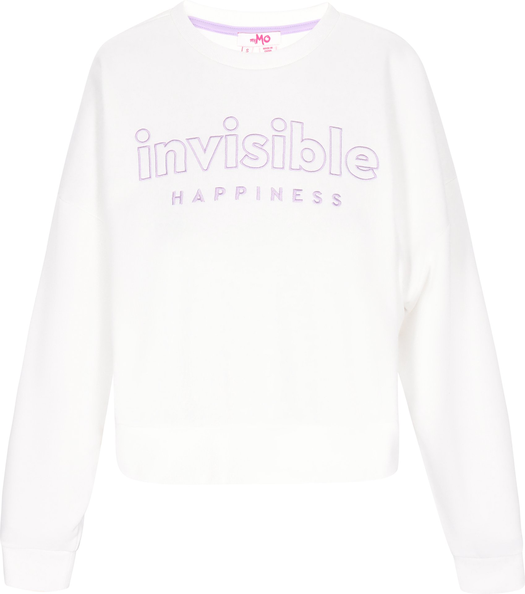 Mymo Sweatshirt Frauen Weiß