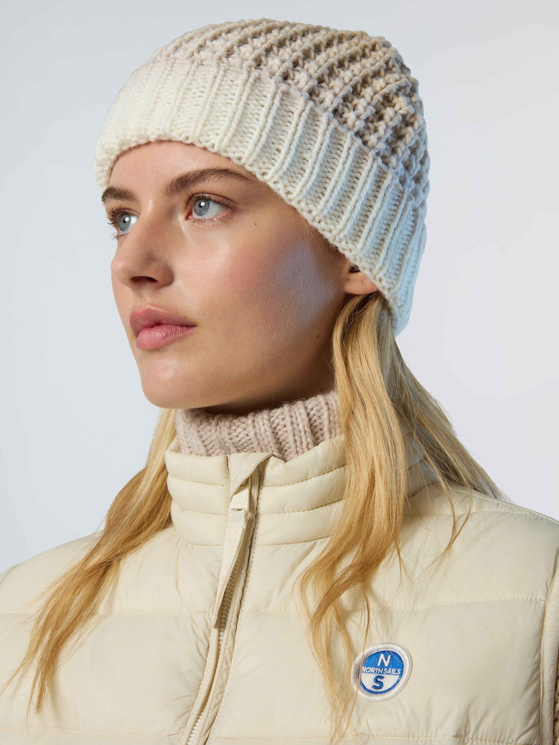 North Sails Beanie Verblasste Alpakawolle