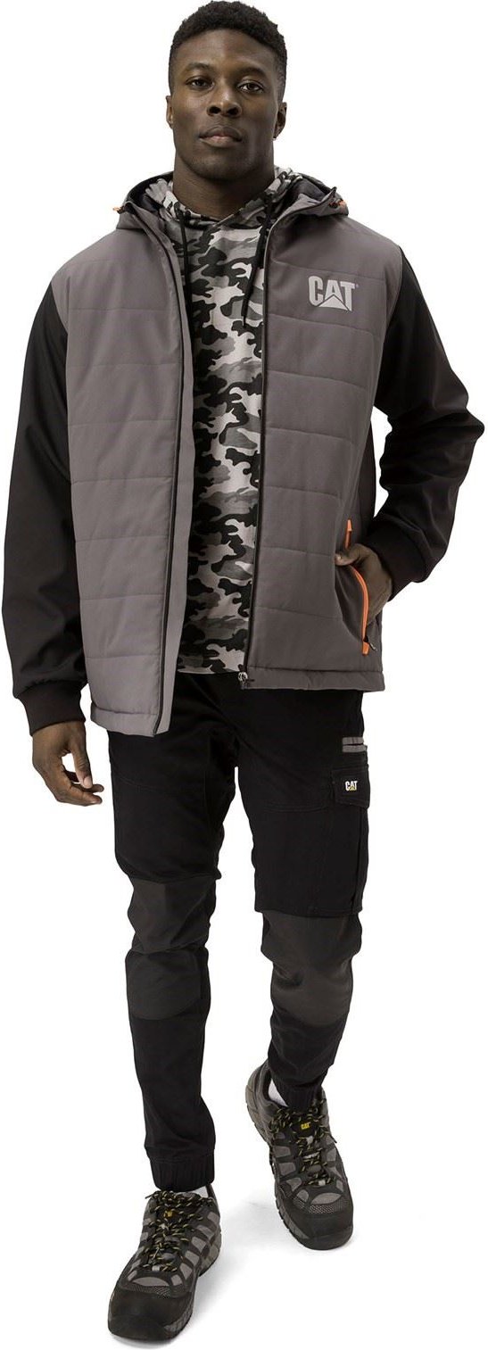 Caterpillar Tech Hybrid Herren schwarze Jacke