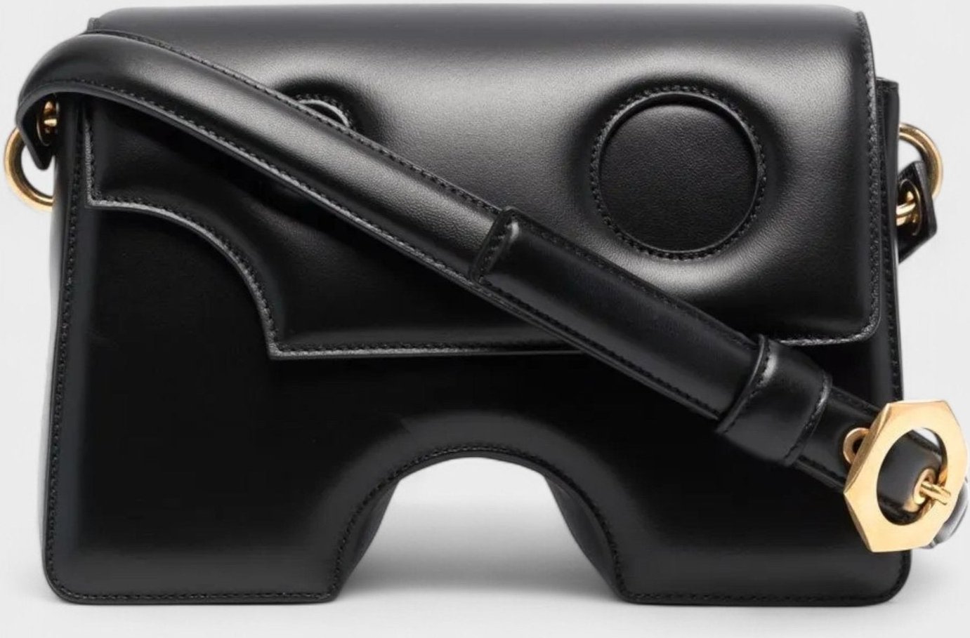 Off-White Burrow Schultertasche 27 Schwarz