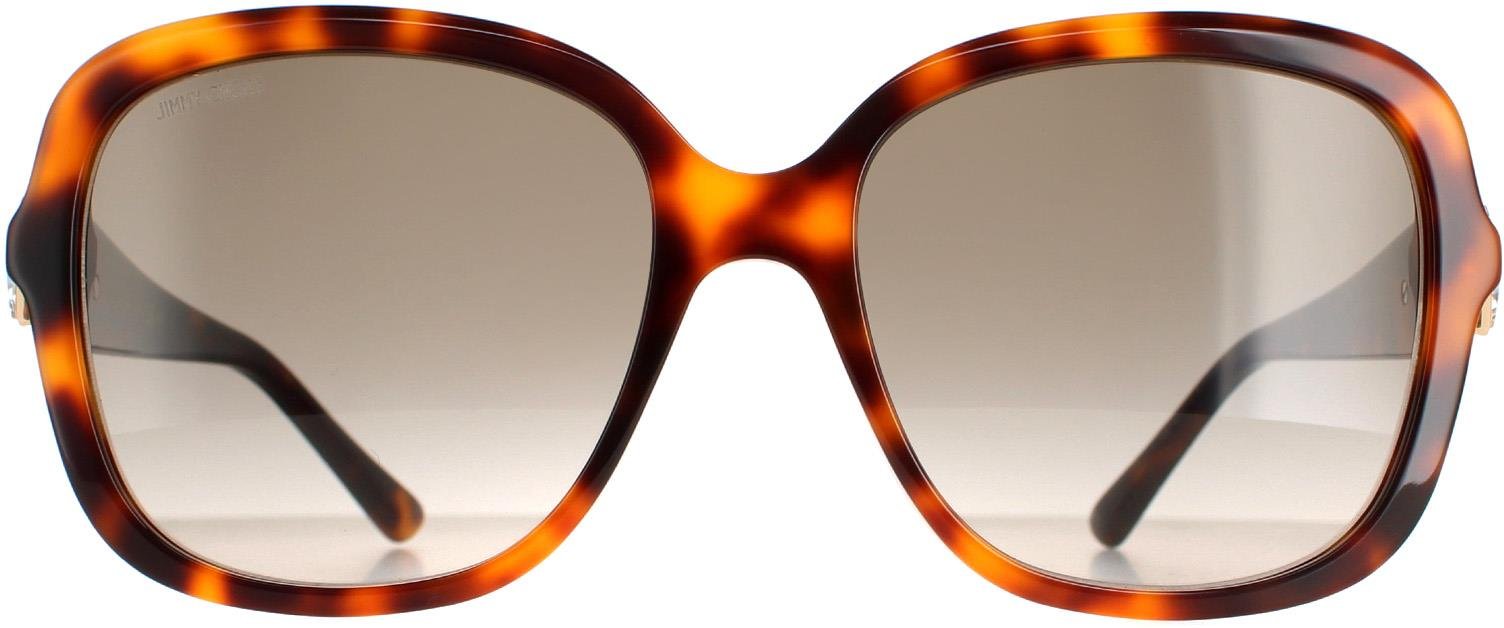 Jimmy Choo Square Damen Havanna Braun Farbverlauf SADIE/S