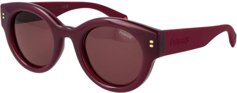 Lila Kunststoffsonnenbrille