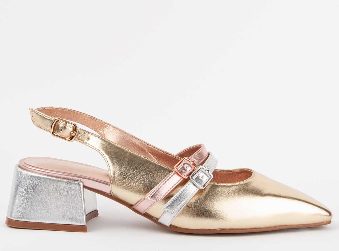 Montevita Absatzschuh Carola2 Gold