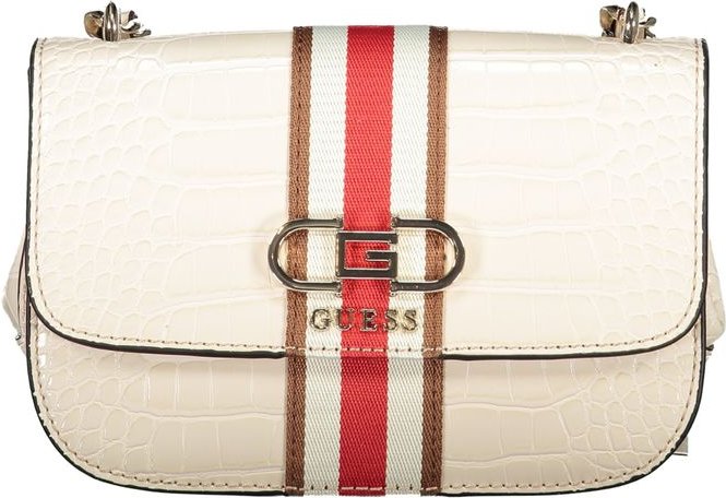 Guess Jeans Beiga Handtasche aus Polyethylen