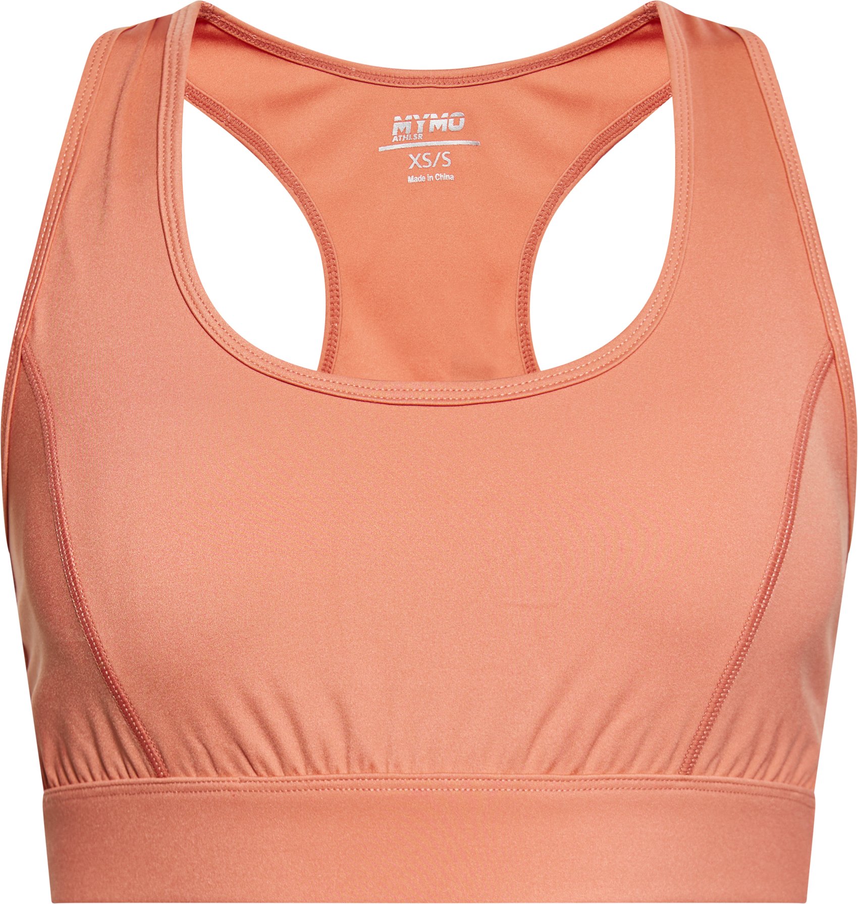 Mymo Crop-Top Damen pfirsich