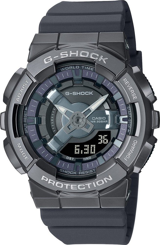 Casio G-Shock Damen Grau Uhr GM-S110B-8AER