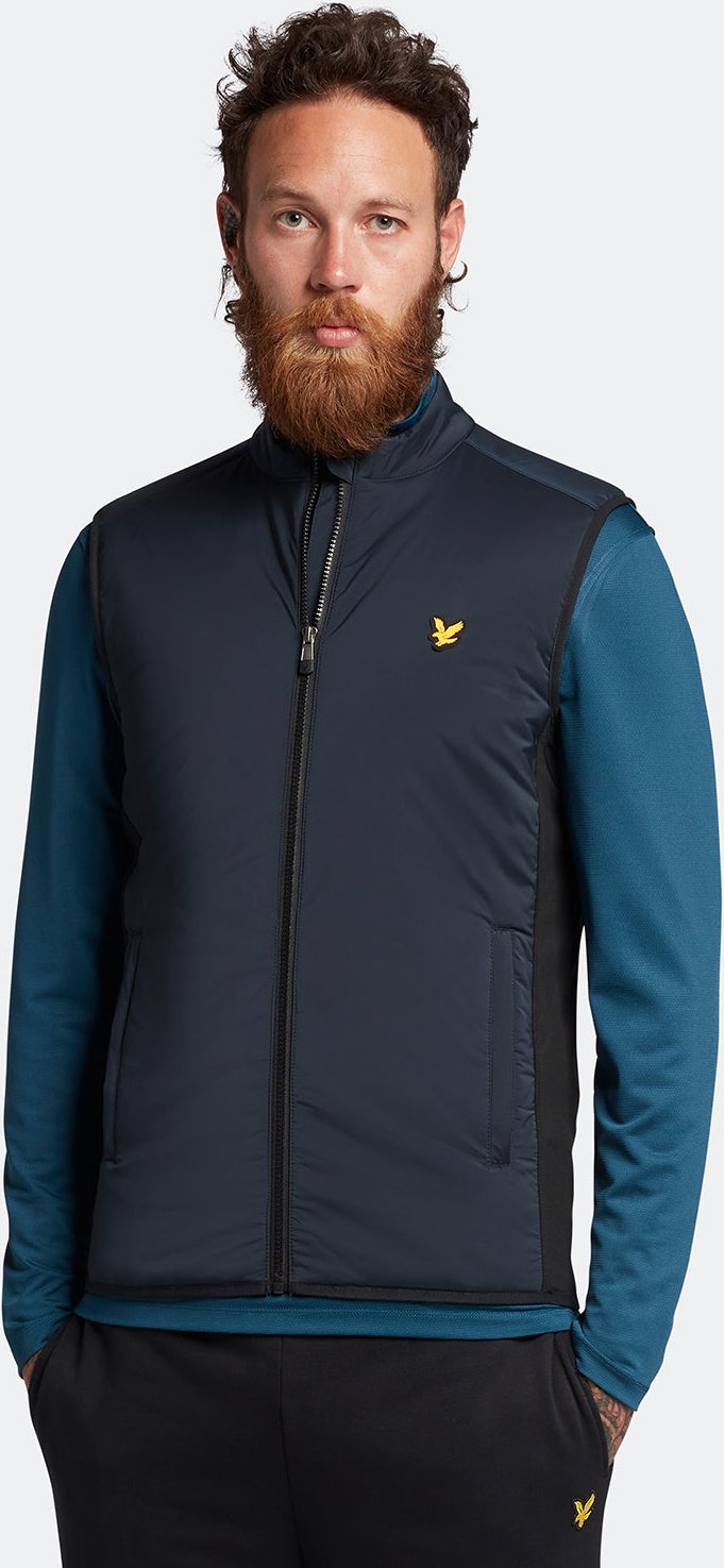 Thumbnail - Lyle & Scott Golf Gilet in Marine