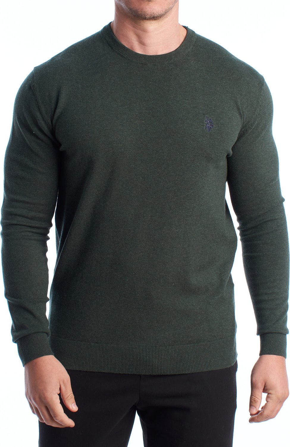 Herren-Strickpullover mit Rundhalsausschnitt US42173048