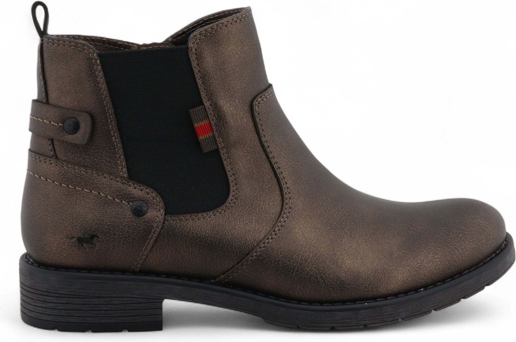 Mustang Chelsea-Stiefeletten für Damen in Goldbraun