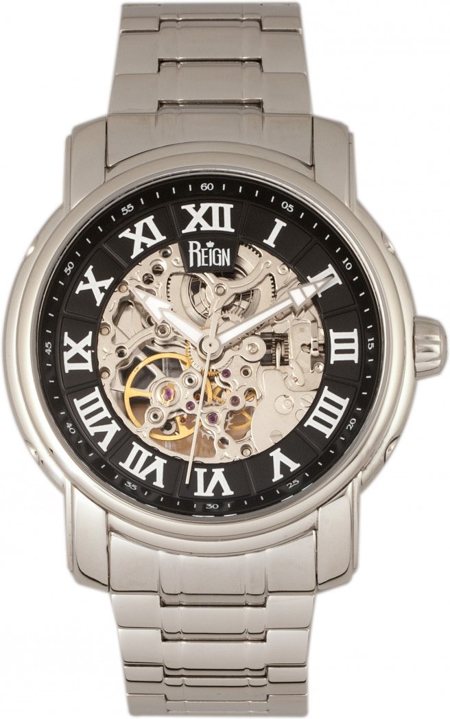Reign Kahn Automatik-Skelett-Armbanduhr