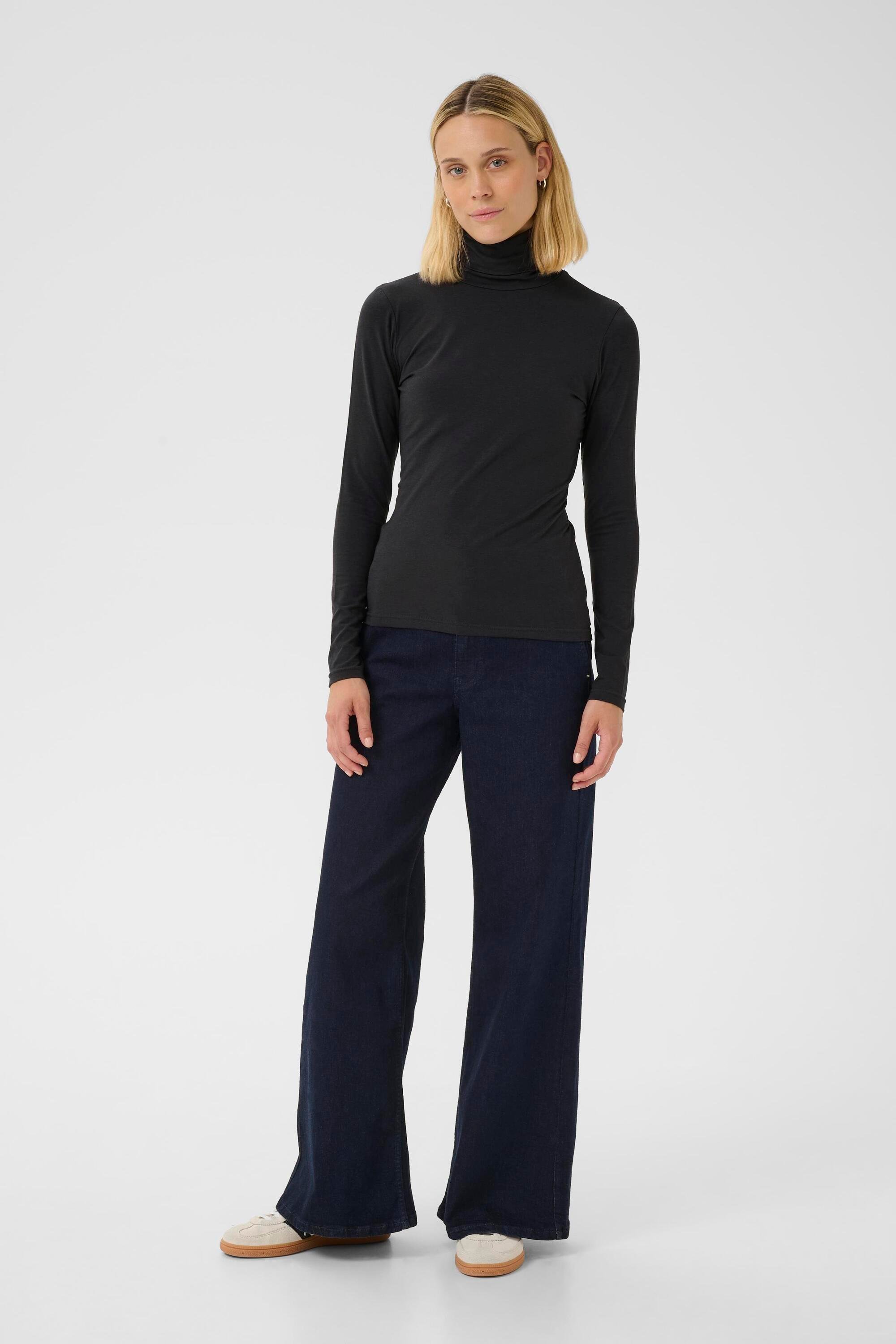 Thumbnail - Langarm-Shirt EfinasPW Slim fit navy