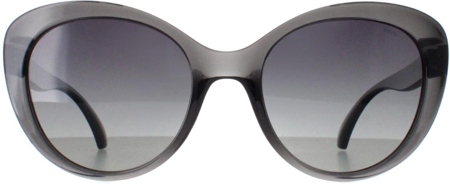 INVU Cat Eye Womens Transparent Grau Grau Polarisiert B2041