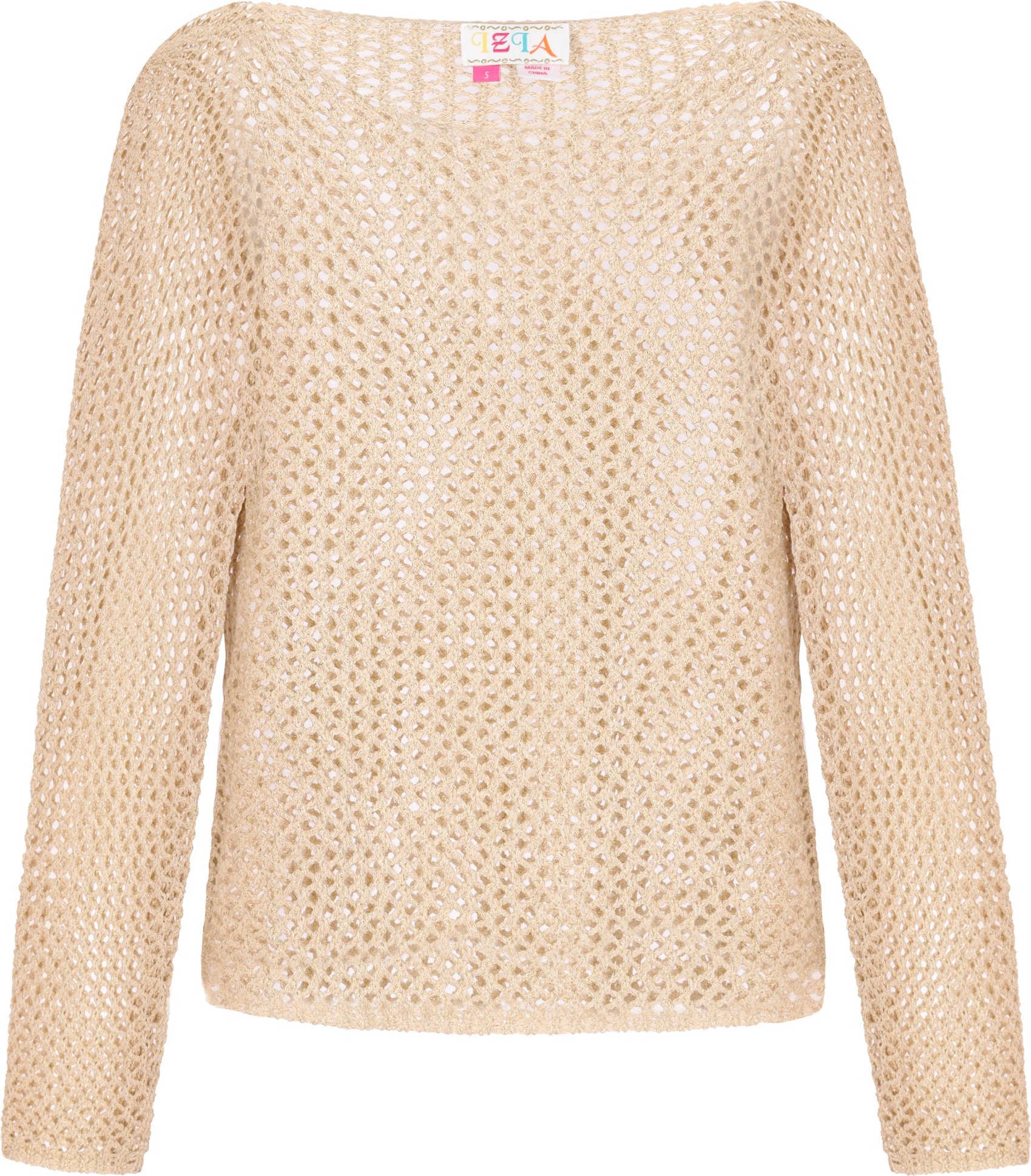 IZIA Pullover Frauen Creme