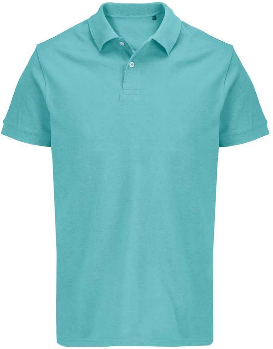 SOLS - "Pacific" Poloshirt Doppelnähte für Herren/Damen Unisex (Pool-Blau)