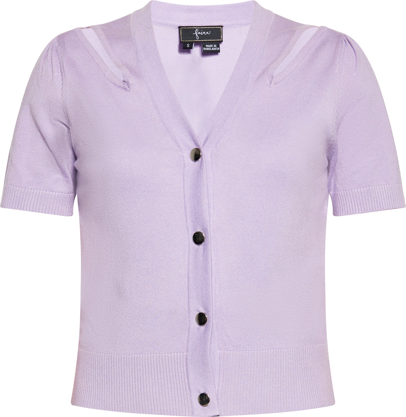 Faina Strickjacke Damen Lavendel