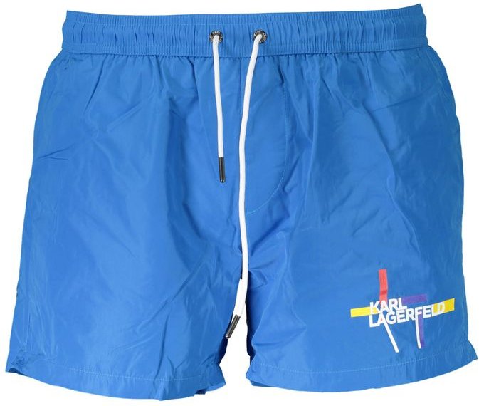 Karl Lagerfeld Azzurro Polyester Herren Schwimmboxer