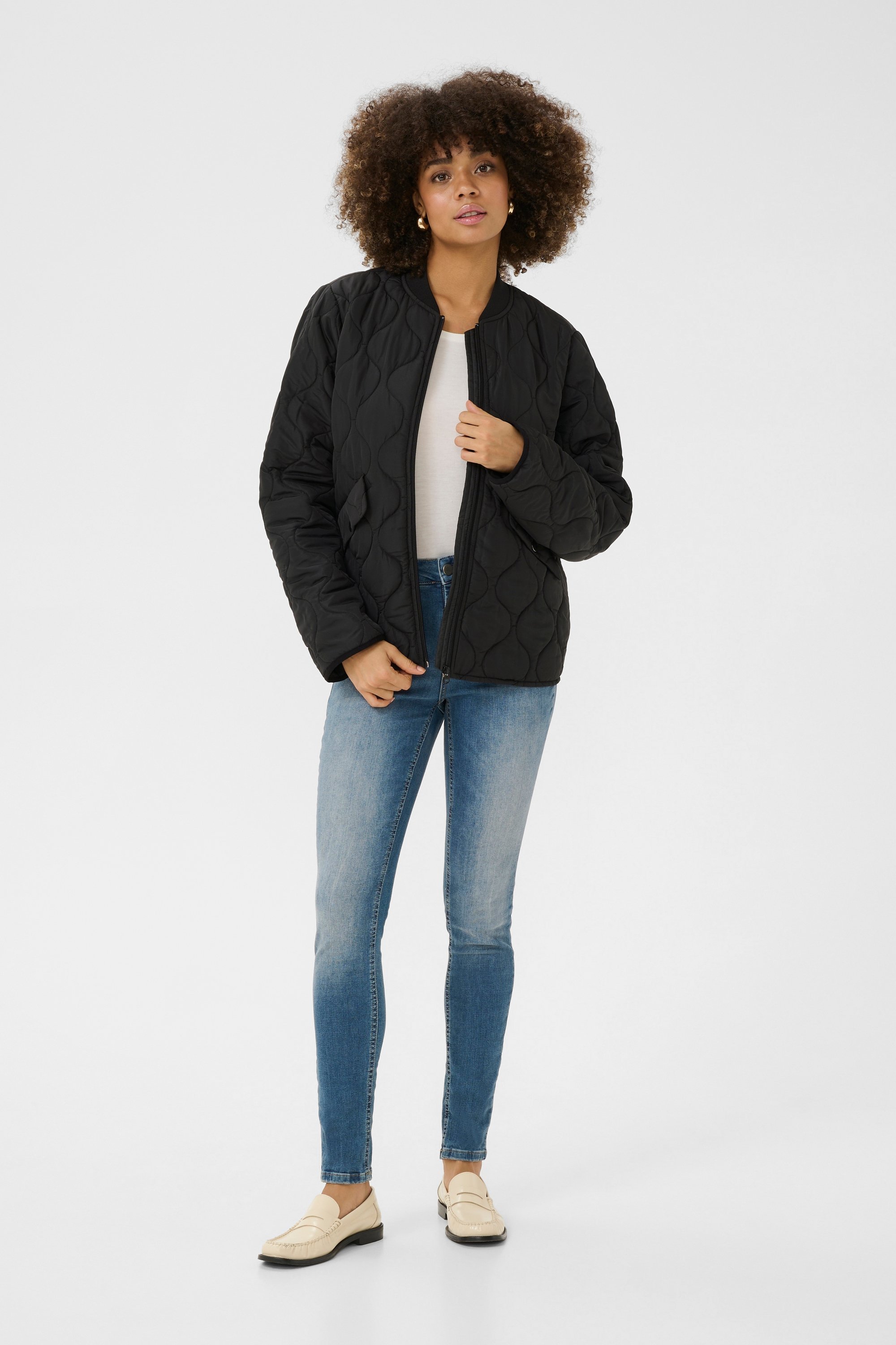 Outerwear Regulärer Schnitt Schwarz black