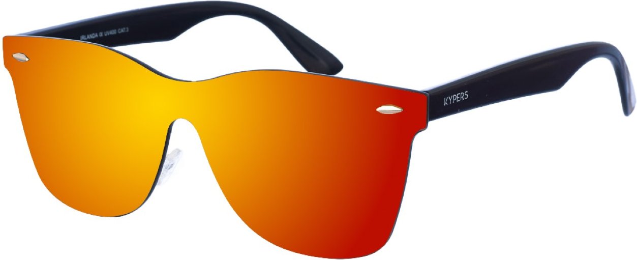 IRELAND Unisex-Sonnenbrille aus Nylon in runder Form