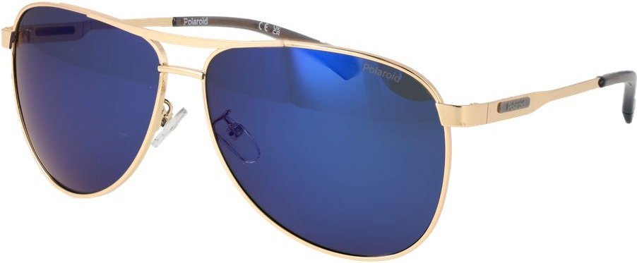 Goldene Sonnenbrille aus Edelstahl