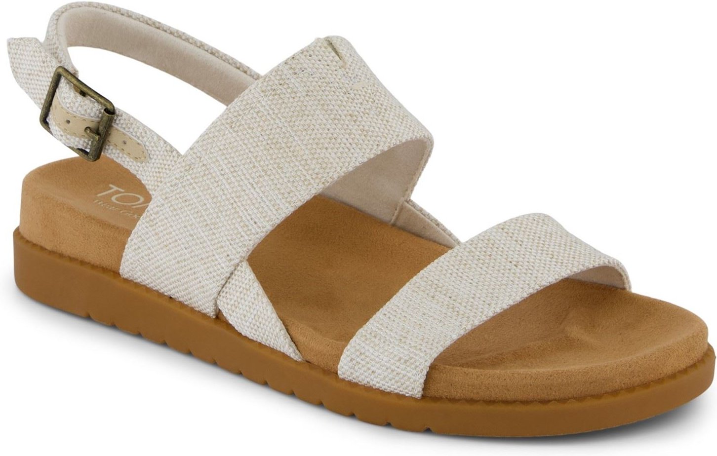 TOMS Marin Textil Damen Natural Standard Sandalen