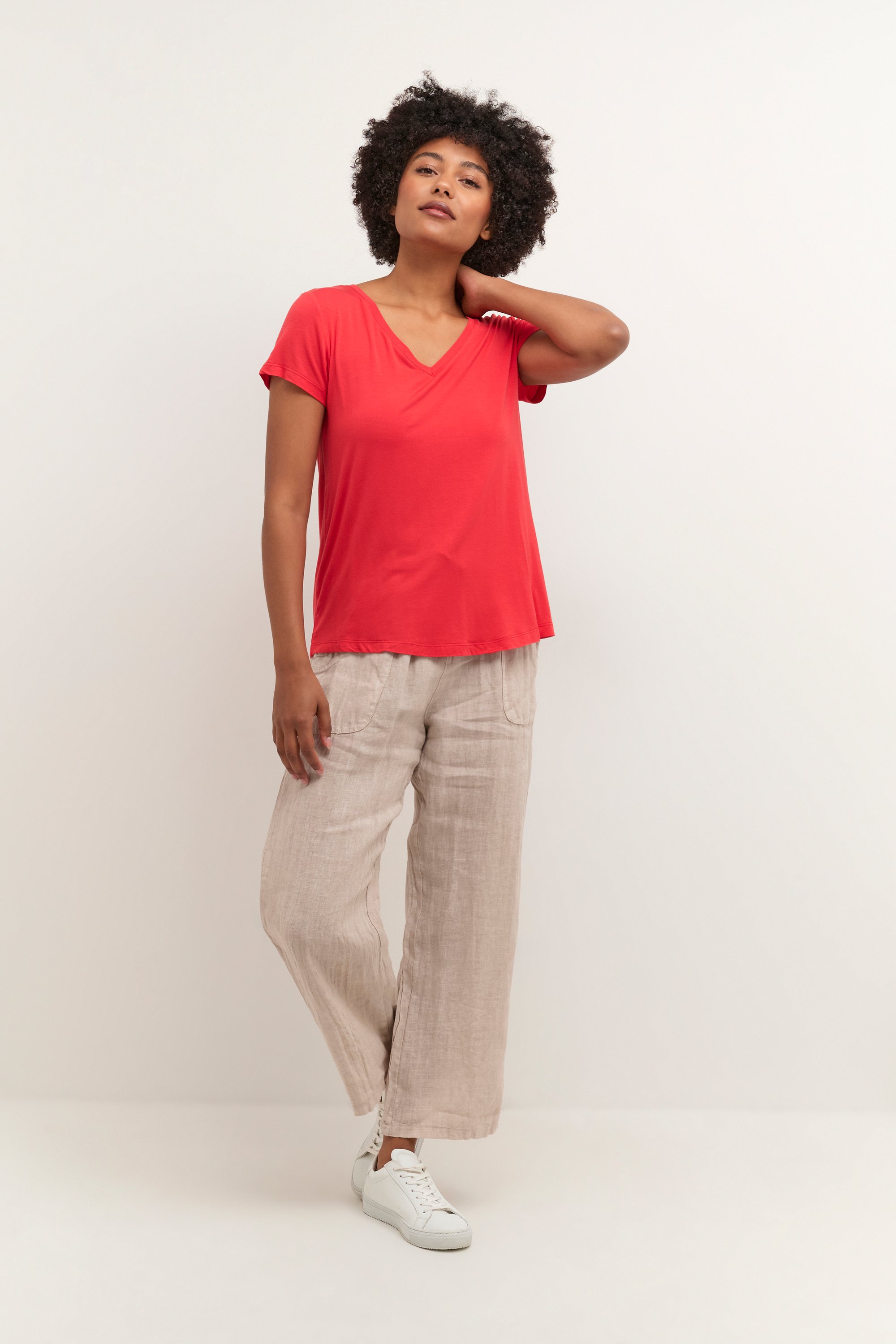 T-Shirt Regular Fit red