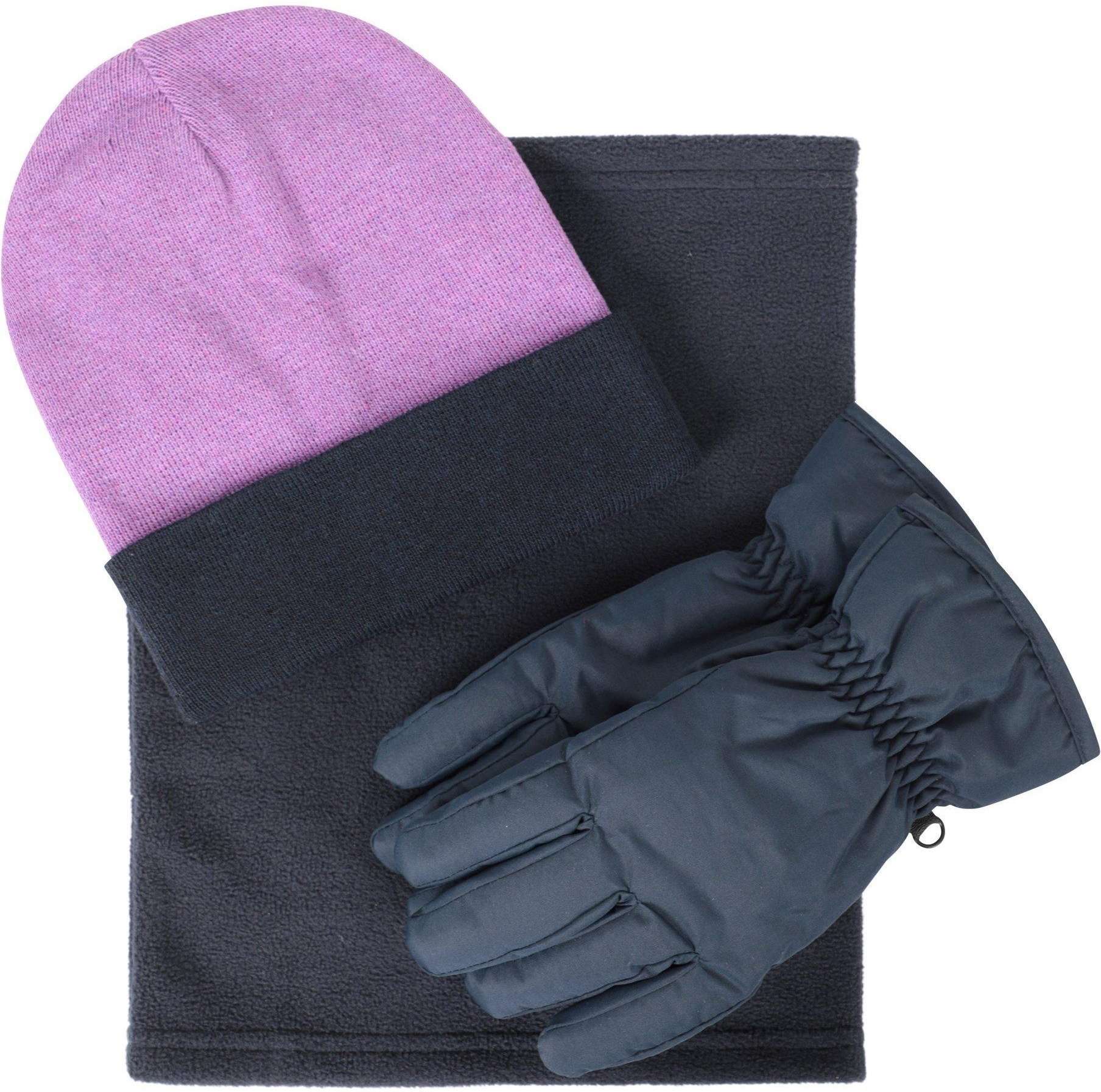 Mountain Warehouse - "Snow" Zubehörsatz für Damen (Flieder)