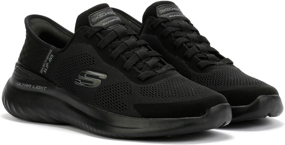 Thumbnail - Skechers Bounder 2.0 Emerged Herren Schwarze Turnschuhe