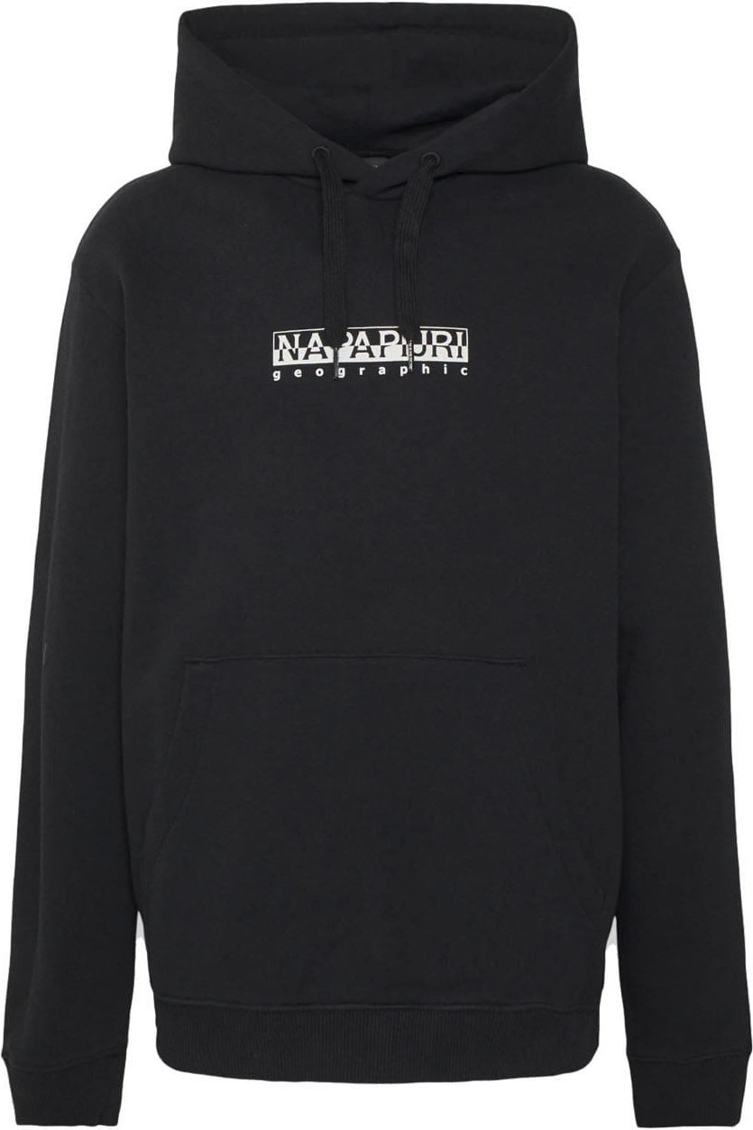 Thumbnail - Das Napapijri Geographic Logo auf der Vorderseite des Box Hoodie verleiht dem unverzichtbaren Kapuzenpullover einen stil...