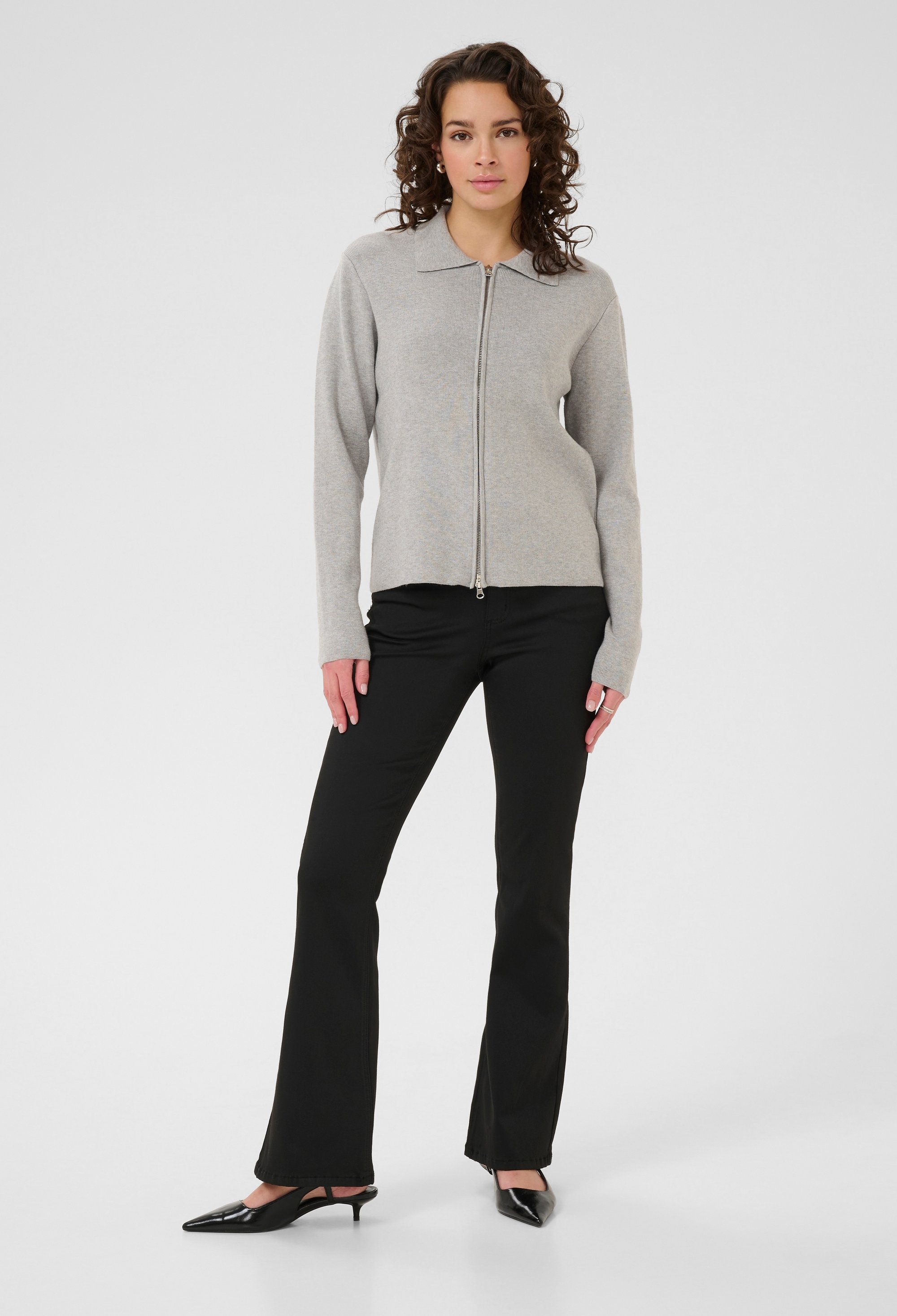 Strickjacke KAvisja Regular fit grey