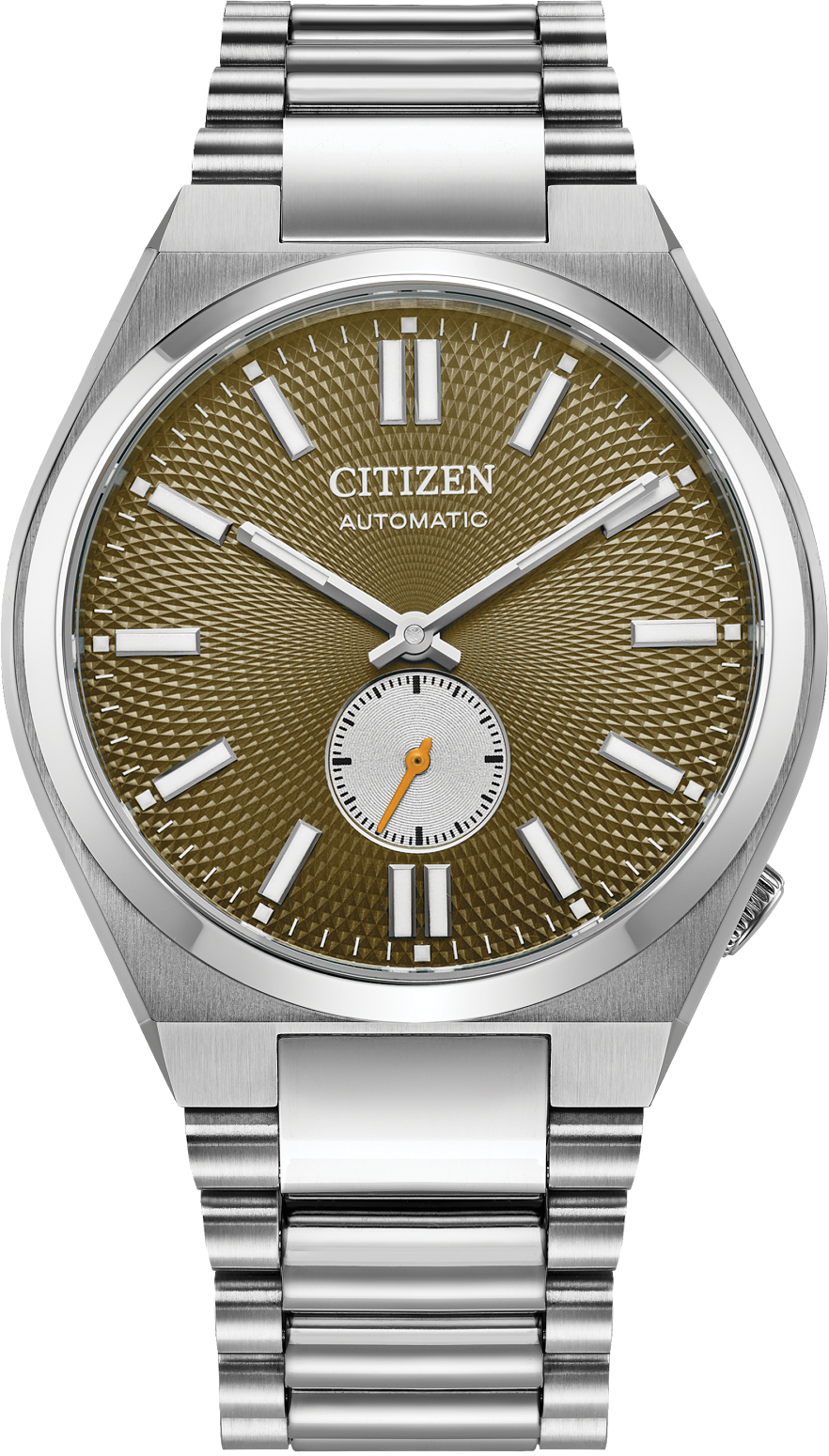 Citizen Tsuyosa Herren Silber Uhr NK5010-51X