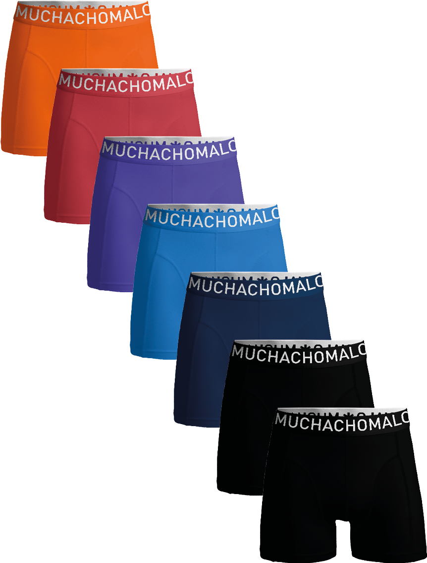 Muchachomalo Herren Boxershorts – 7 Stück – Herren Unterhosen