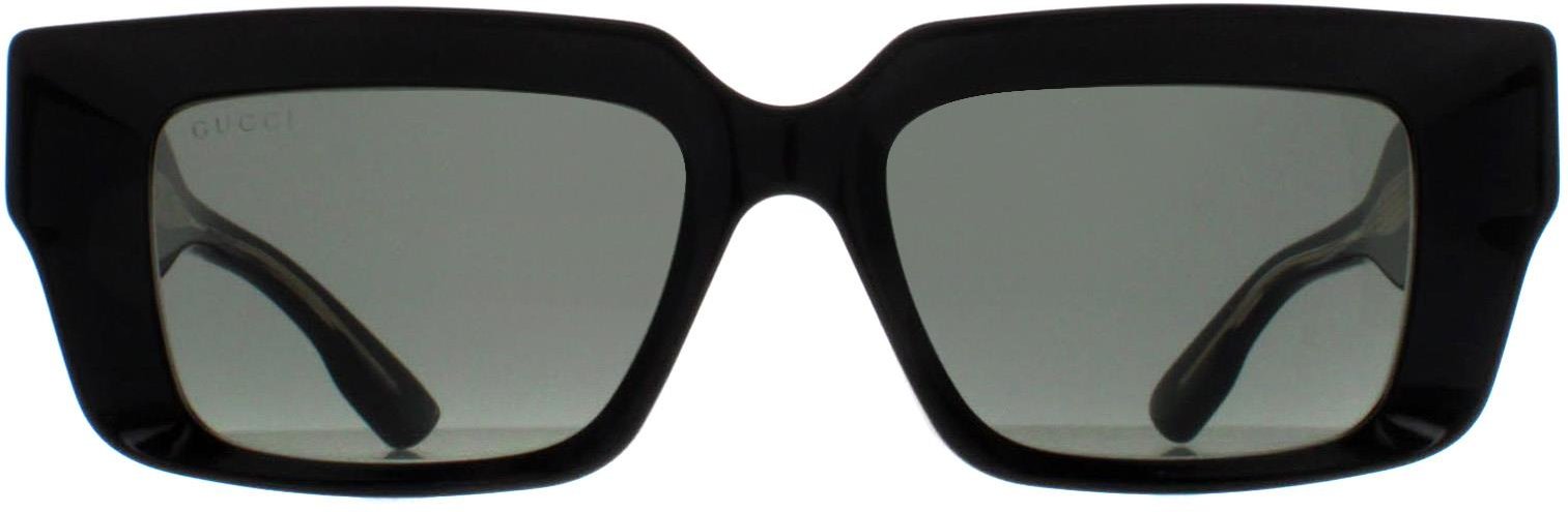 Gucci Rectangle Womens Schwarz Grau GG1529S