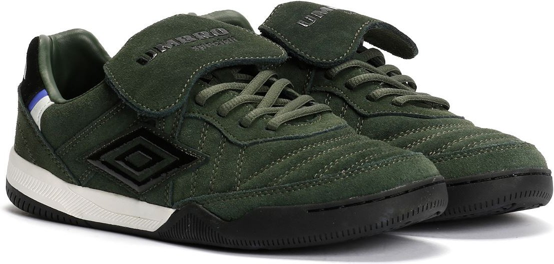 Umbro Speciali TR Wildledergrüne Sneakers