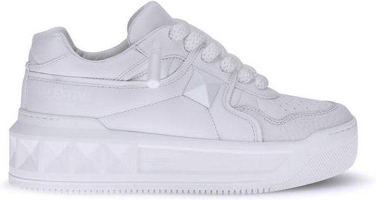 Einstreifen Niedrigprofil-Plattform-Sneaker